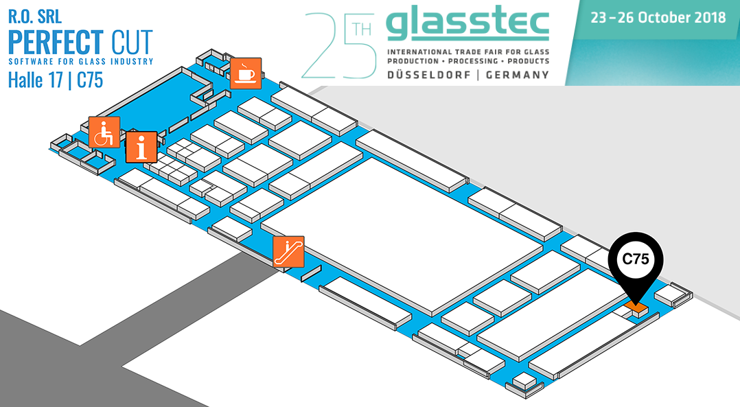 Glasstec Hall Plan 2018